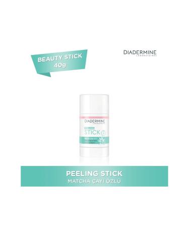 Diadermine Face Cleanser Mini Peeling Stick Matcha Tea Extract Travel Size 40 Gr - Buy Online on GoSupps.com