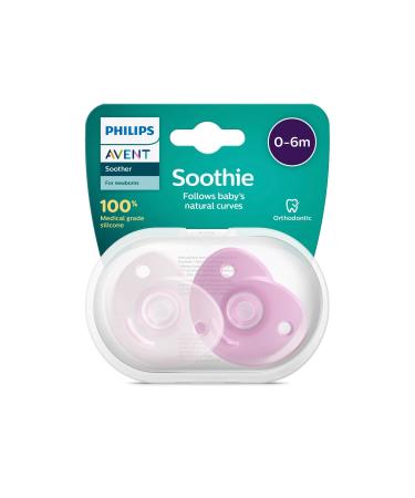 Philips Avent Soothie Pacifier 0-6 months Pink Duo