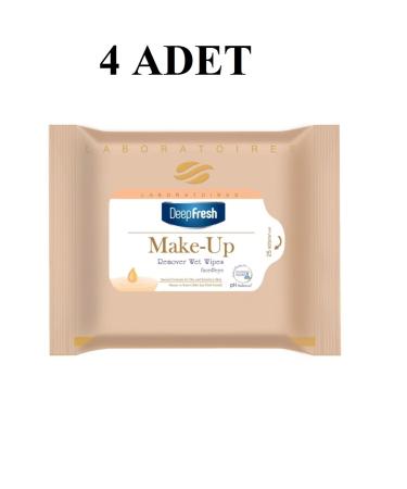 Deep Fresh Make-Up Remover Extra Cream 4 Pieces - Buy Online on GoSupps.com