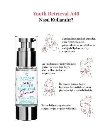 Pureexen Cosmetics Laboratory Youth Retrieval A40 Anti-Wrinkle Revitalizing Serum for All Skin Types - Buy Online on GoSupps.com