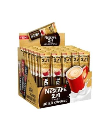 Nestle Nescafe 2in1 Milk Foam 10 Gram 48 Pack - Buy Online on GoSupps.com