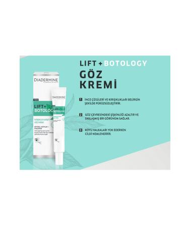 Diadermine Lift+ Botology Hyaluronic Acid Anti-Wrinkle Eye Cream for Eye Bags 15 Ml - Buy Online on GoSupps.com