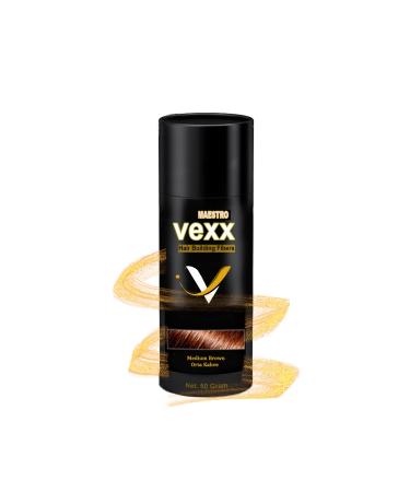 vexx maestro Vexx 50 Gr. Medium Brown Hair Powder Topic - Does Not Clump - Buy Online on GoSupps.com