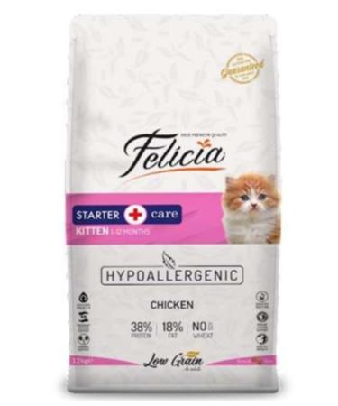 Felicia Kitten Low Grain Chicken and Anchovy Kitten Food 2 Kg