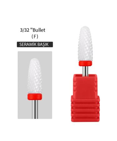 Ocean Ceramic Milling Bit Professional Suitable for Artificial Nails Gel Nails Dry Manicure Use