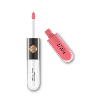 KIKO Shiny Liquid Lipstick Unlimited Double Touch 112 Satin Peach Rose 6ml