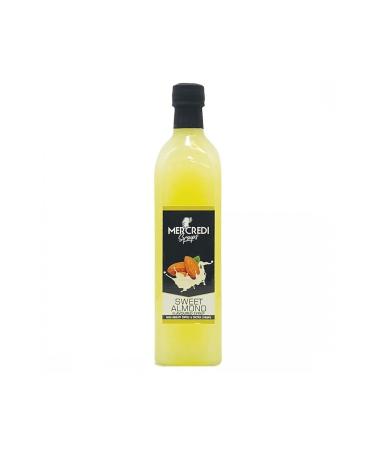 MERCREDI Sweet Almond Sweet Almond Coffee and Cocktail Syrup 750 Ml