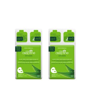 Cire Aseptine Soothing Aloe Vera Mask Kit 2 Pieces