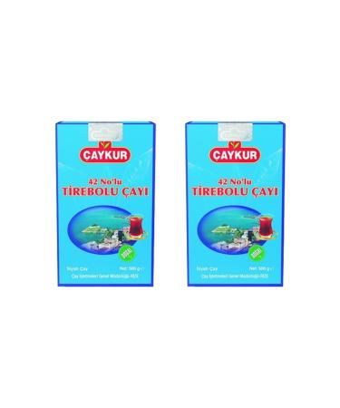 aykur No. 42 Tirebolu Black Loose Tea 500 GX 2 Pieces