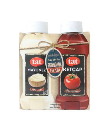 Tat Best Friends Ketchup 650 G - Mayonnaise 560 G