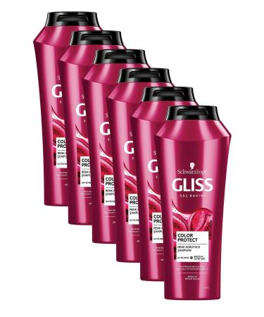 Gliss Color Protect Color Protecting and Revitalizing Shampoo 500 ML 6-Pack - Buy Online on GoSupps.com