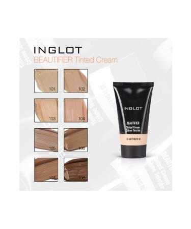 Inglot Foundation - Beautifier Tinted Cream 103 - Buy Online on GoSupps.com