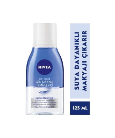 NIVEA Double Action Eye Make-Up Remover Lotion 125ml