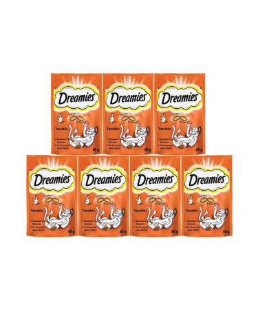 Dreamies Chicken Cat Reward Food 60 gr 7 Pieces