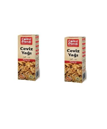 Cemil Efendi Walnut Oil Cold Press 2 Pieces 50 Ml