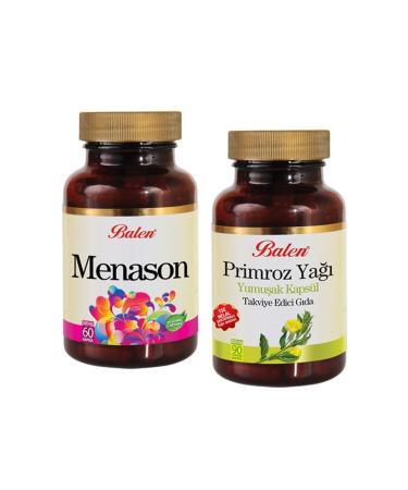 Balen 2-Piece Women Menason Primrose Oil Capsule