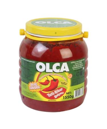 Olca Sweet Pepper Paste 1550 Gr X 2 (Total 3100 Gr)
