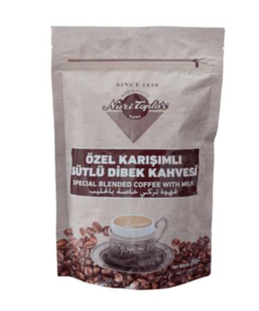 ALL ANATOLIA Special Mixed Milky Dibek Coffee 250gr. (2 Pieces)