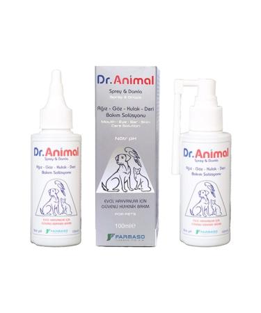 Dr. Animal Wound and Skin Care Solution 100 Ml