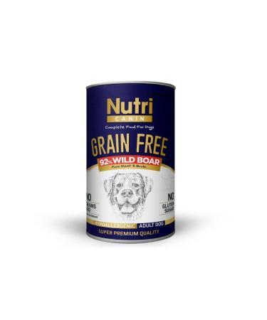 Nutri Canin Grain Free Wild Boar Wet Dog Food 400 Gr