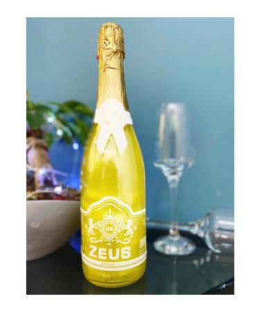 OS ZEUS Yellow Color Sparkling Banana Flavored Non-Alcoholic Carbonated Drink