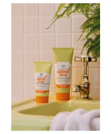THE BODY SHOP Carrot Energizing Face Wash Gel 100ml - Buy Online on GoSupps.com