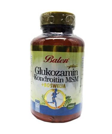 Balen Glucosamine Chondroitin Msm&boswelia Tab 1200 mg 120 Capsules