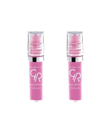 Golden Rose Fruit Lip Gloss - Roll On Lipgloss Strawberry X2 8691190890520