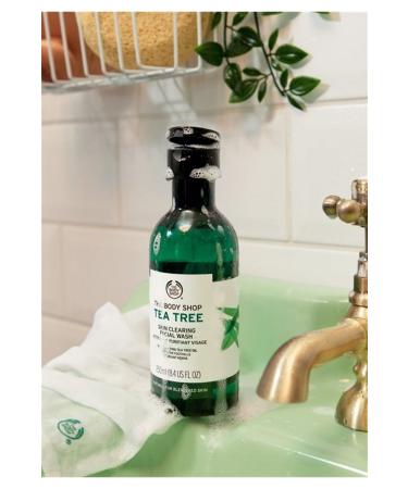 THE BODY SHOP Tea Tree Face Wash Gel 250ml - Buy Online on GoSupps.com