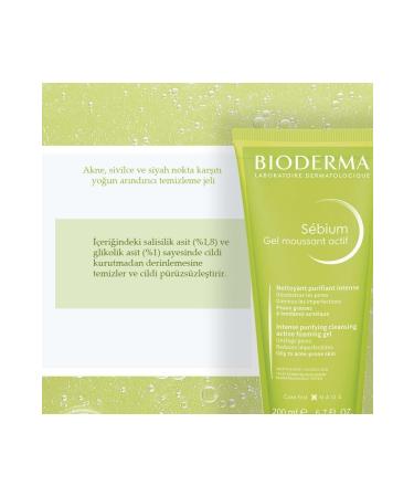 Bioderma Sebium Night Peel 40 ml Sebium Foaming Gel Active 200 ml Sebium Lotio - Buy Online on GoSupps.com