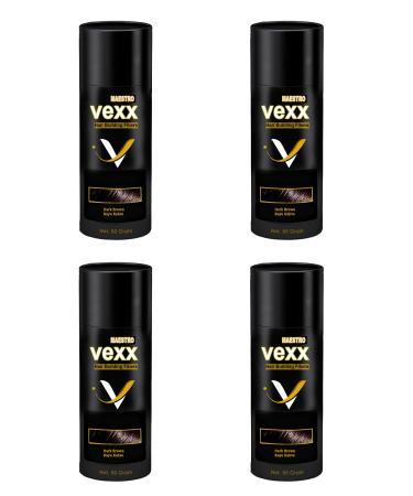 vexx maestro Vexx 50 Gr. Dark Brown Hair Powder 4 Pieces