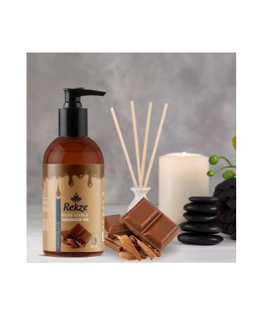 Rekze Hologram Chocolate Erotic Edible Massage Oil 120 ml - Buy Online on GoSupps.com