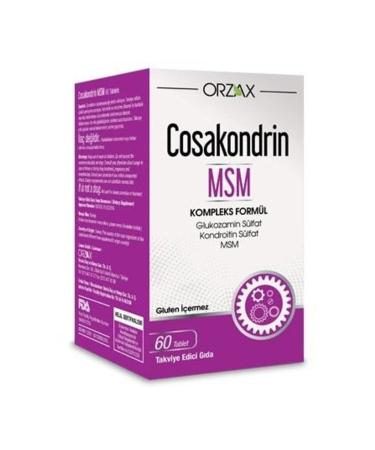 Ocean Orzax Cosakondrin MSM 60 Tablets