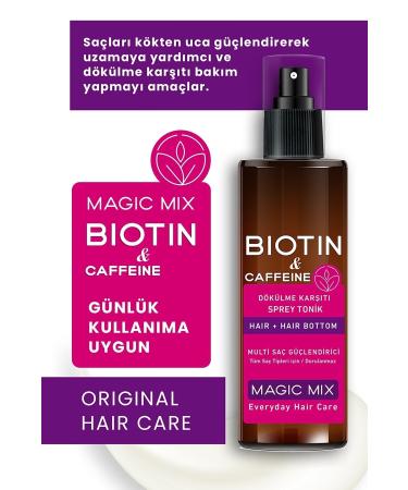 Biotin & Caffeine Hair Root Strengthener Fast Growth Tonic 110 _ Ml - Buy Online on GoSupps.com