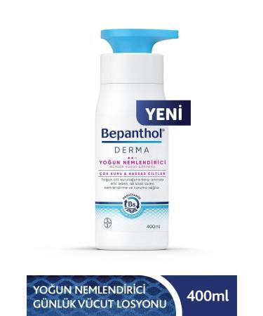 Bepanthol Derma Intensive Moisturizing Daily Body Lotion 400 Ml Very Dry and Sensitive Skin