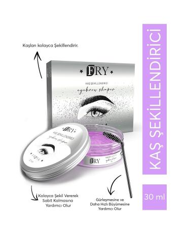 FRY Eyebrow Shaper Fixer 50 Ml. Multi Vitamin Nourishing Wax