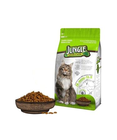 Jungle Adult Cat Food Chicken-Fish 1.5kg