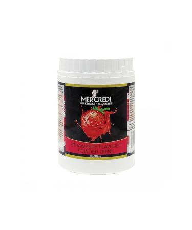 MERCREDI Strawberry Milkshake/smoothie Powder 1000 gr