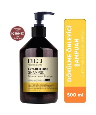 Dieci Anti Hair Loss Shampoo 500ml.(For Hair Loss)