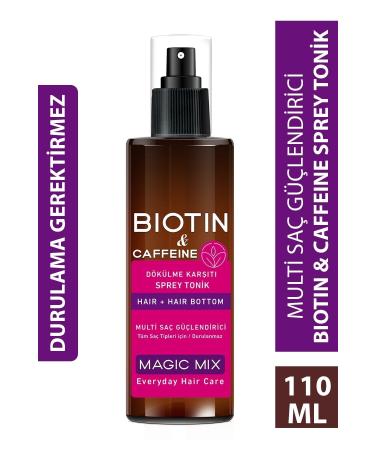 Biotin & Caffeine Hair Root Strengthener Fast Growth Tonic 110 _ Ml - Buy Online on GoSupps.com