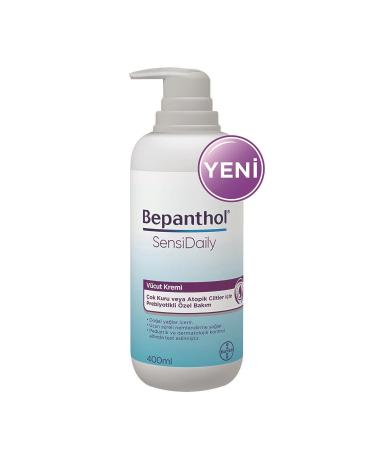 Bepanthol Sensidaily Pump Body Cream 400 ml + Derma Repair Care Ointment 50 gr - Buy Online on GoSupps.com