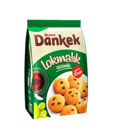 Ulker Dankek Bite Size Raisin Cake 8 Pieces