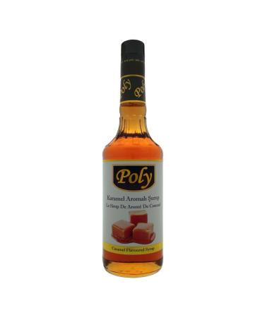 Poly Caramel Flavored Cocktail Syrup 750 ml