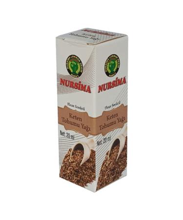 Nursima Siftaholsun Grocery Store Linseed Oil 20 Ml
