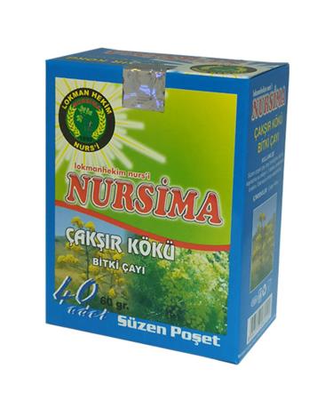 Nursima Chakra Root Herbal Tea 40 Filtering Bags