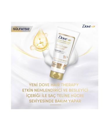 Dove Hair Therapy Serum Hair Care Cream Breakage Remedy 0% Sulfate 170 Ml - Buy Online on GoSupps.com
