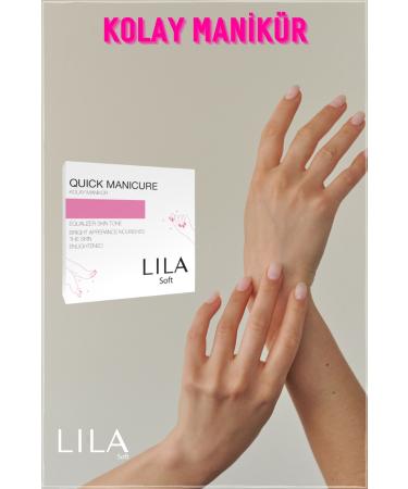 Lila Soft Quick-easy and Natural Manicure & Pedicure Peeling Hand & Foot Care - Buy Online on GoSupps.com