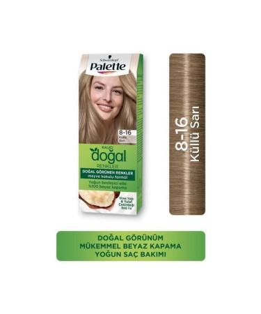 Palette Natural Natural Colors Hair Dye 8-16 Ash Blonde
