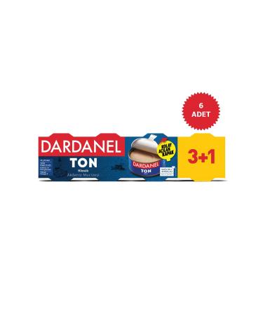 Dardanel Sunflower Oil Tuna 4x75g(3+1) 6 Pieces