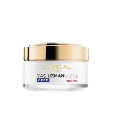 L'Oreal Paris Age Expert Anti-Aging 40+ Night Cream 50ml - Buy Online on GoSupps.com